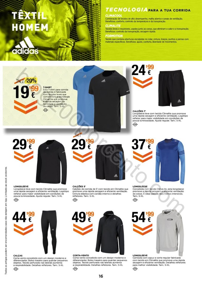 Novo Folheto SPORT ZONE Running de 14 setembro a 1