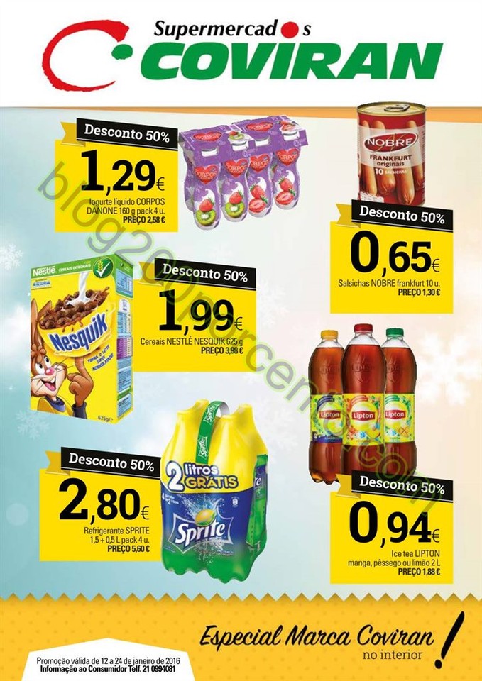 Antevisão Folheto COVIRAN Promoções de 12 a 24 