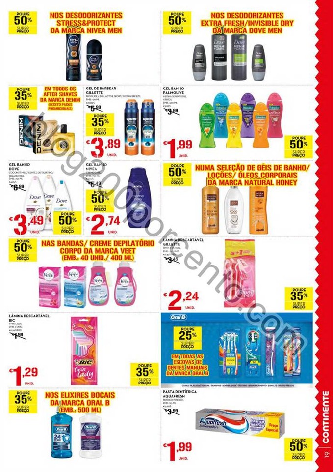 Antevisão Folheto CONTINENTE - MODELO Madeira de 