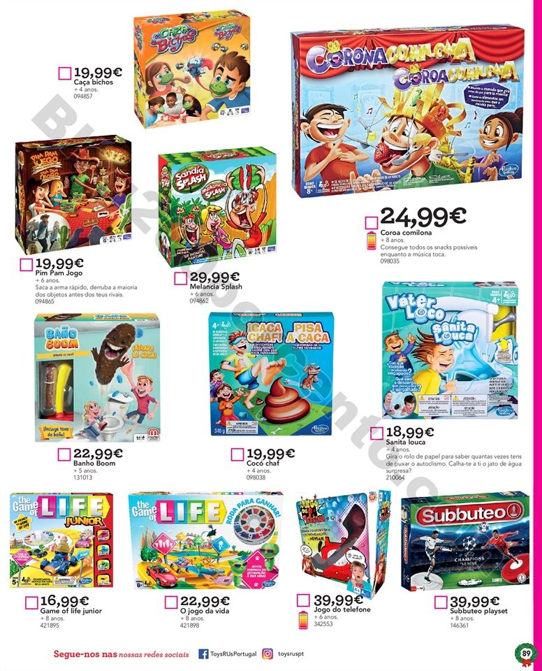 Antevisão Catálogo Natal TOYSRUS Promoções de 