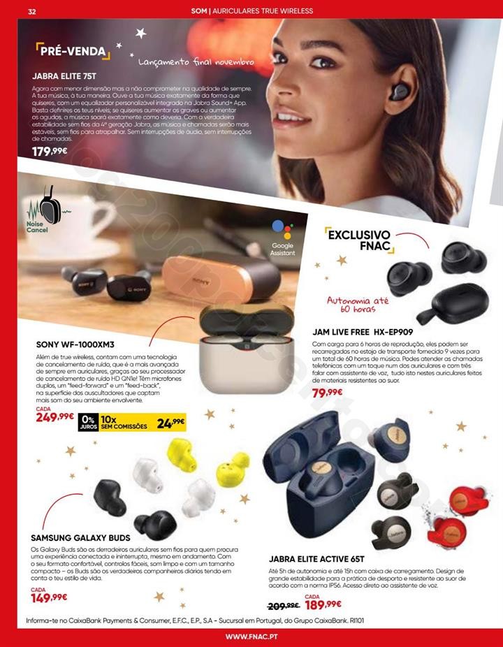 Antevisão Folheto FNAC Natal Tecnologia Promoçõ