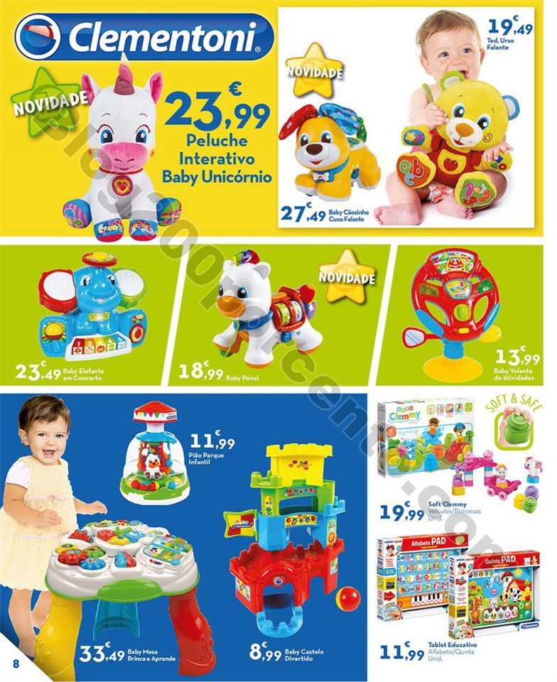 Antevisão Folheto E-LECLERC Brinquedos natal prom