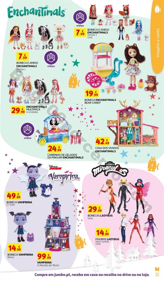 Antevisão Catálogo JUMBO Brinquedos Natal promo