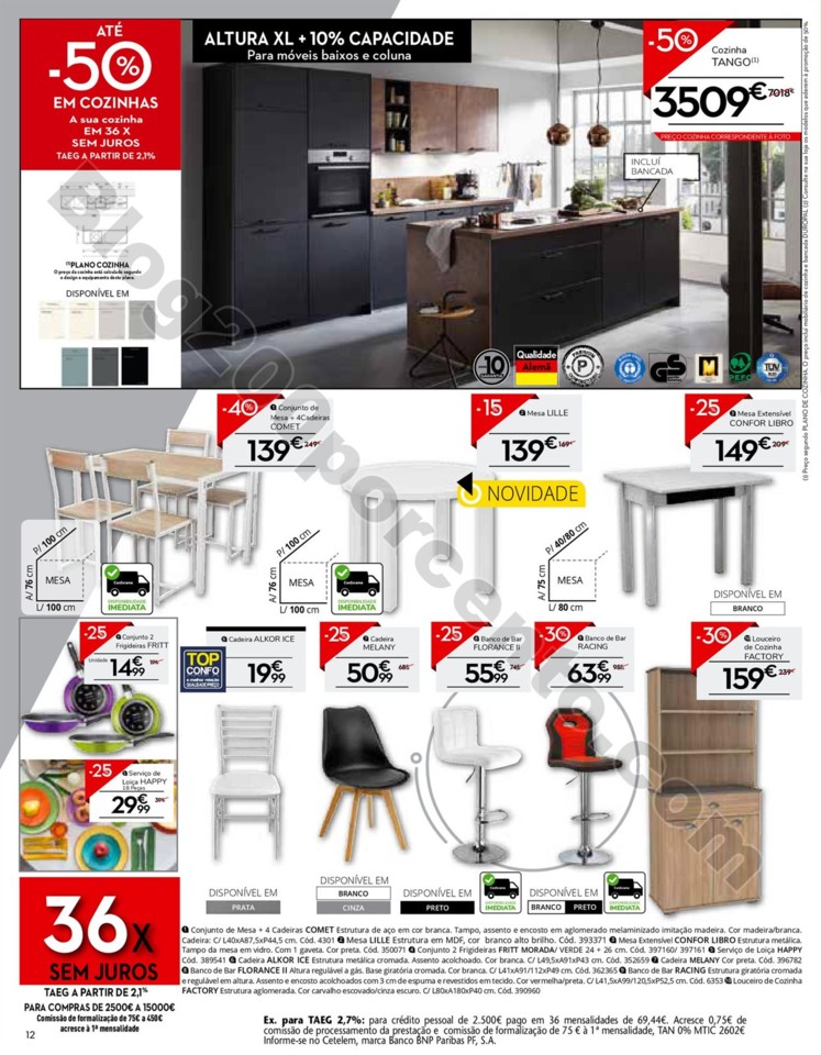 Antevisão Folheto CONFORAMA Promoções de 9 maio