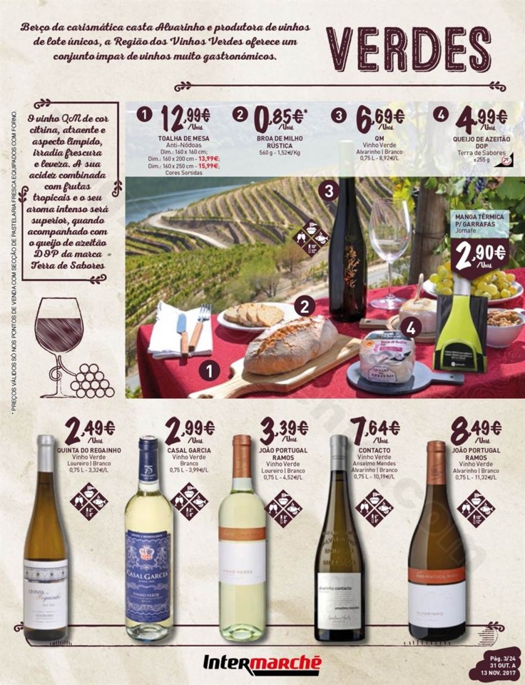 Antevisão Folheto INTERMARCHÉ Vinhos promoções