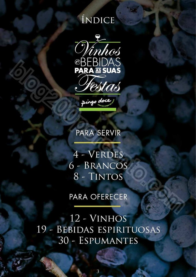 Novo Folheto Vinhos e Bebidas PINGO DOCE Promoçõ