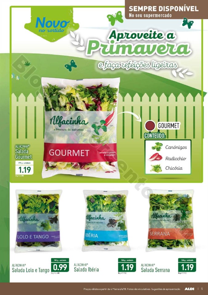 Antevisão Folheto ALDI Promoçõesa partir de 4 a