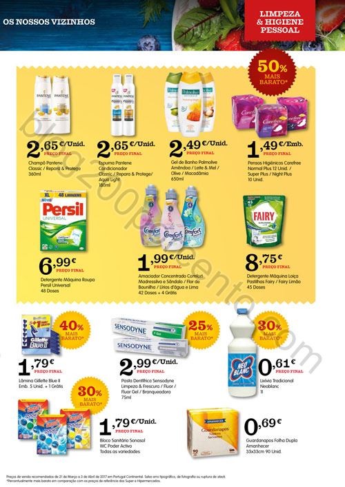 Antevisão Folheto AMANHECER Promoções de 21 mar