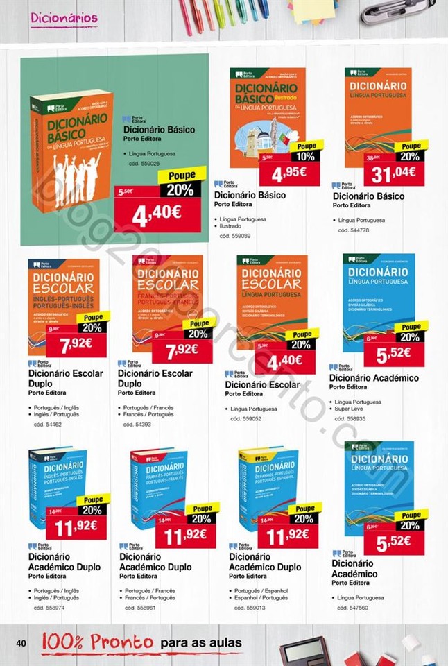 Antevisão Folheto STAPLES Regresso às aulas de 1