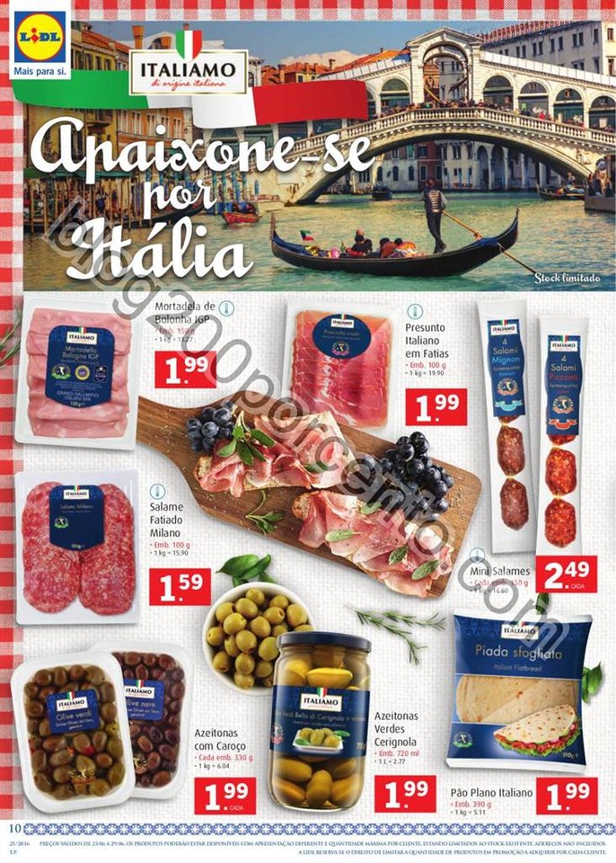 Antevisão Folheto LIDL Promoções de 23 a 29 jun