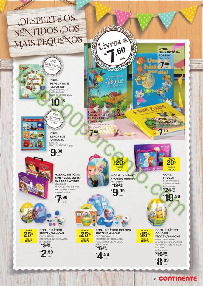 Antevisão Folheto CONTINENTE Páscoa de 1 a 27 ma