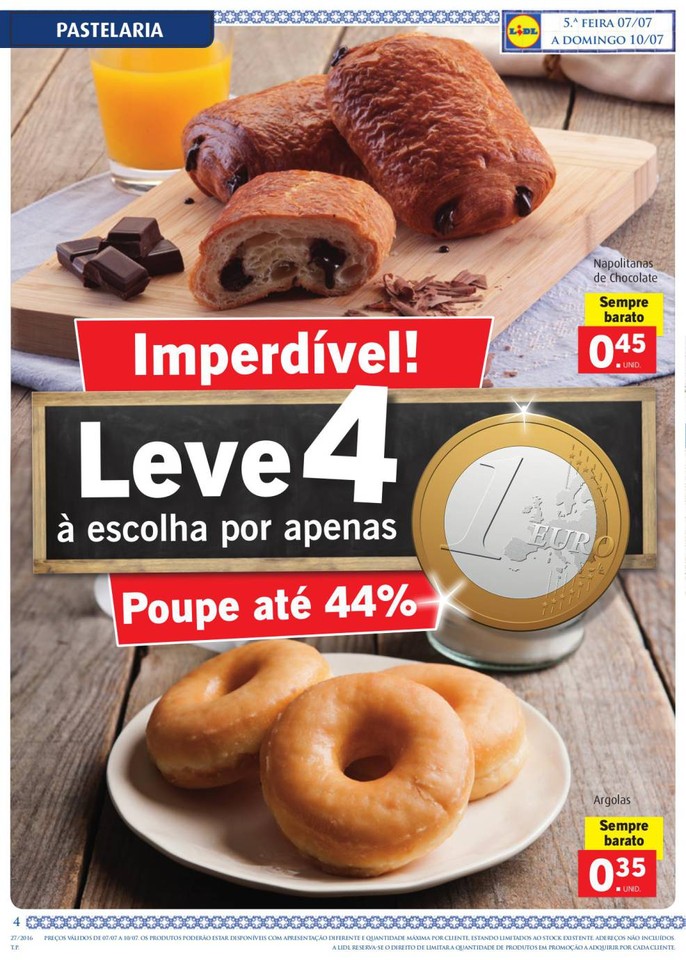 Antevisão Folheto LIDL Promoções de 7 a 13 julh