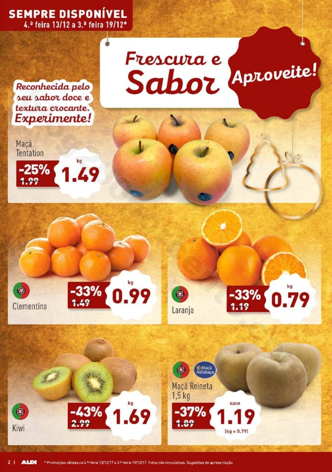 Antevisão Folheto ALDI promoções a partir de 13