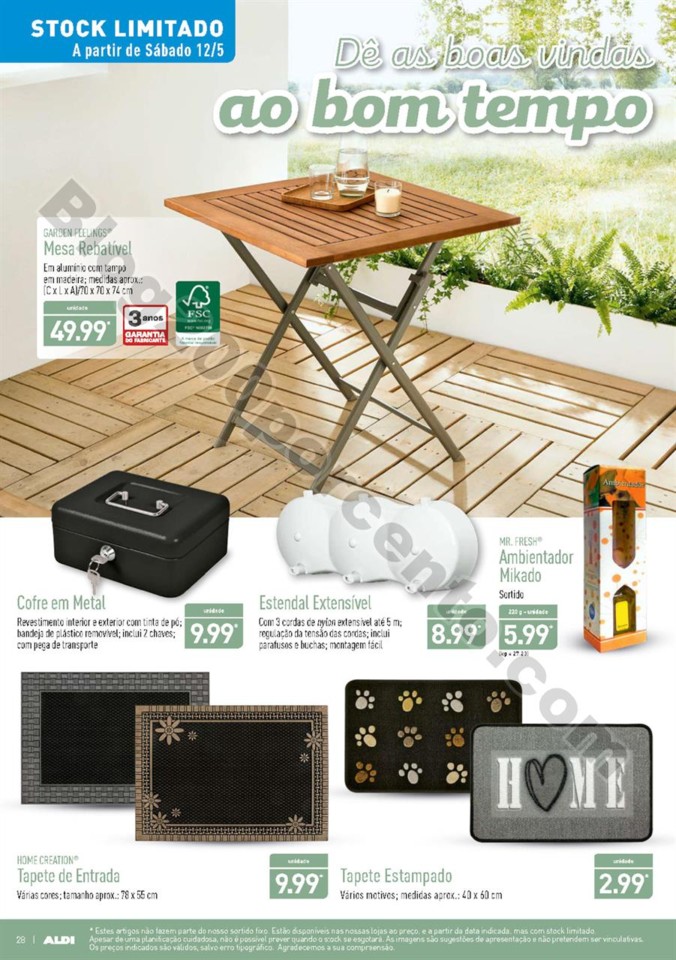 Antevisão Folheto ALDI Promoções a partir de 9 