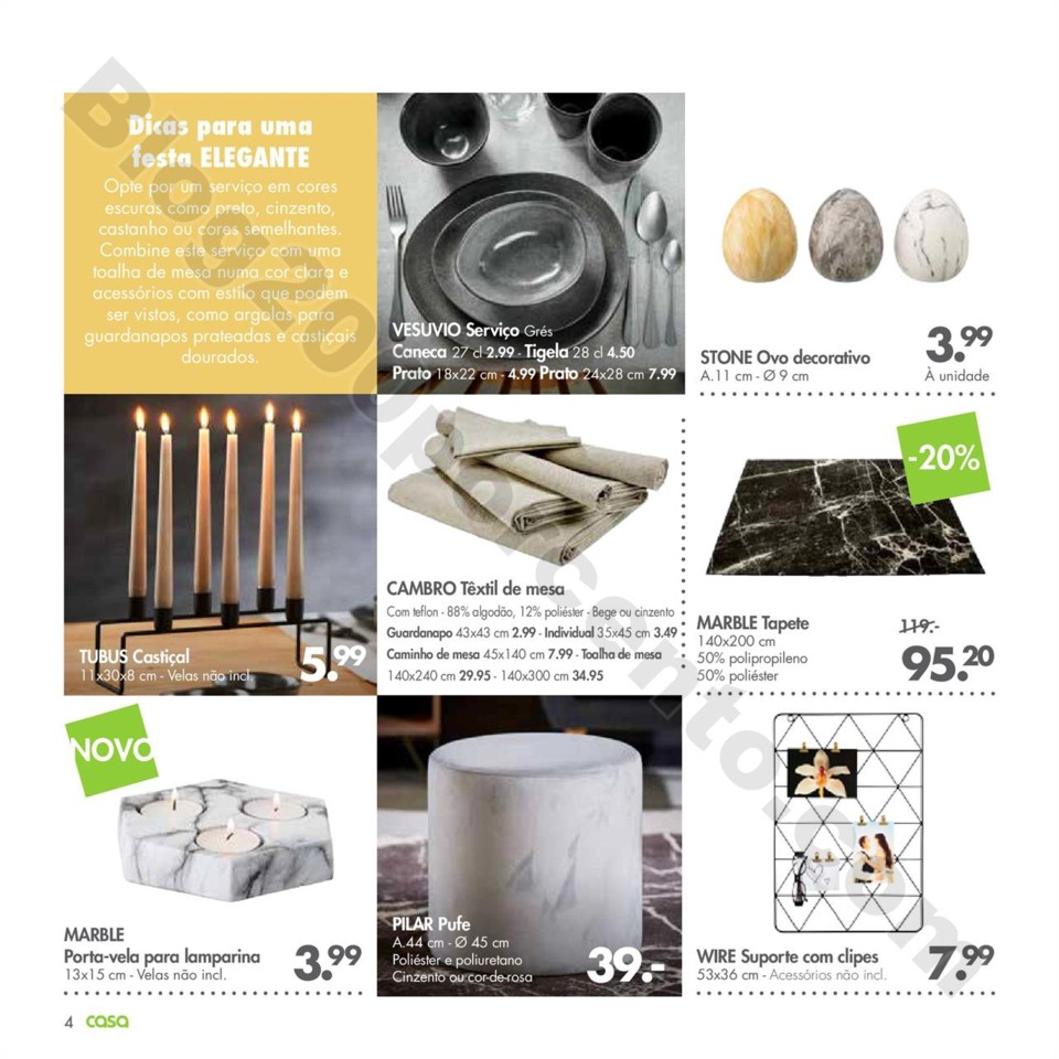 Antevisão Folheto CASA Páscoa promoções de 26 