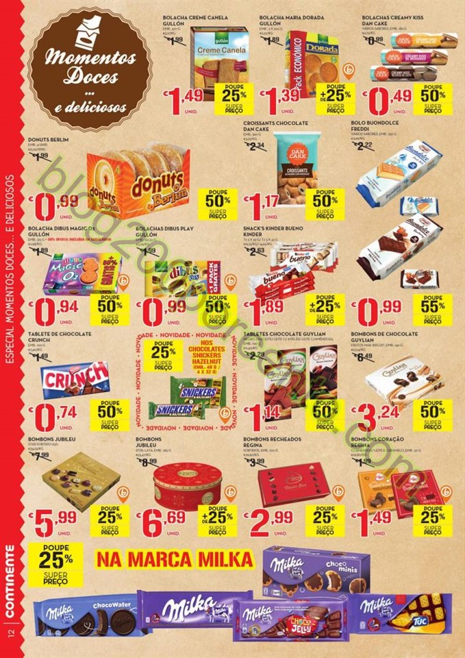 Antevisão Folheto CONTINENTE Promoções de 12 a 