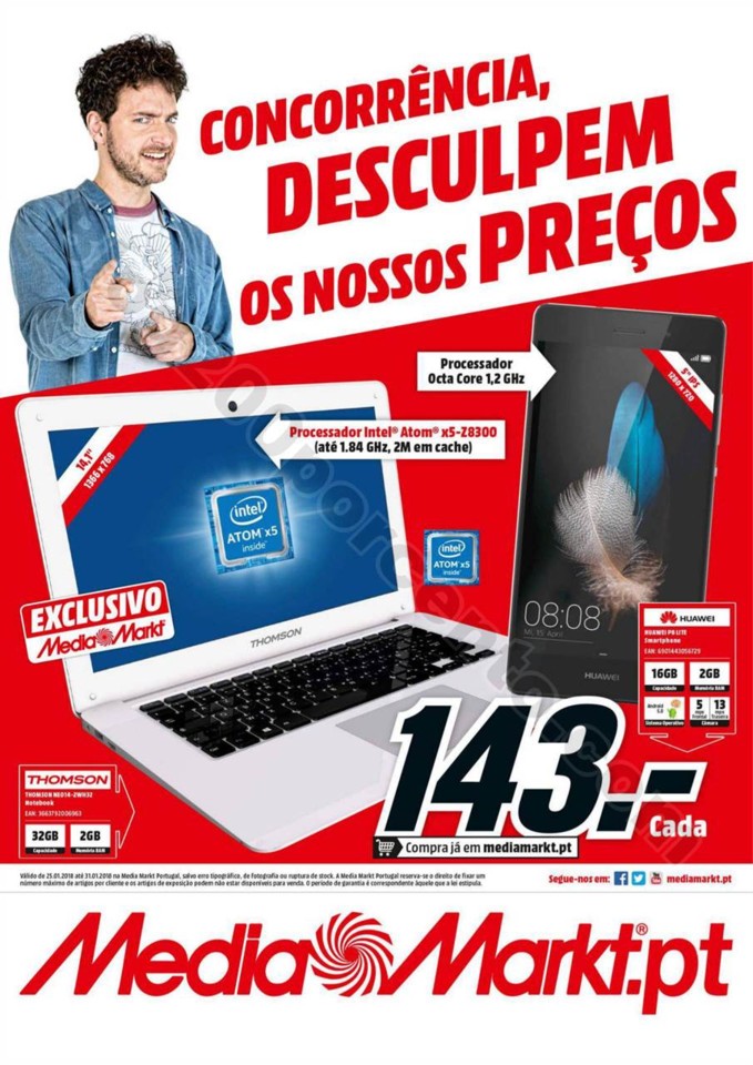 Antevisão Folheto MEDIA MARKT Promoções de 25 a