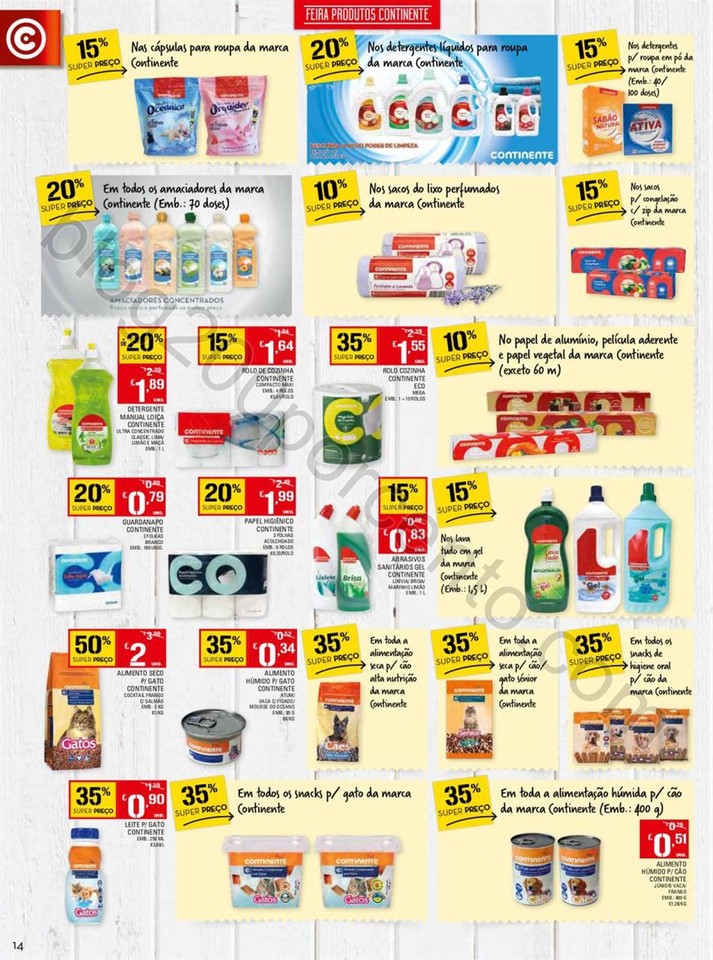 Antevisão Folheto CONTINENTE Promoções de 18 a 