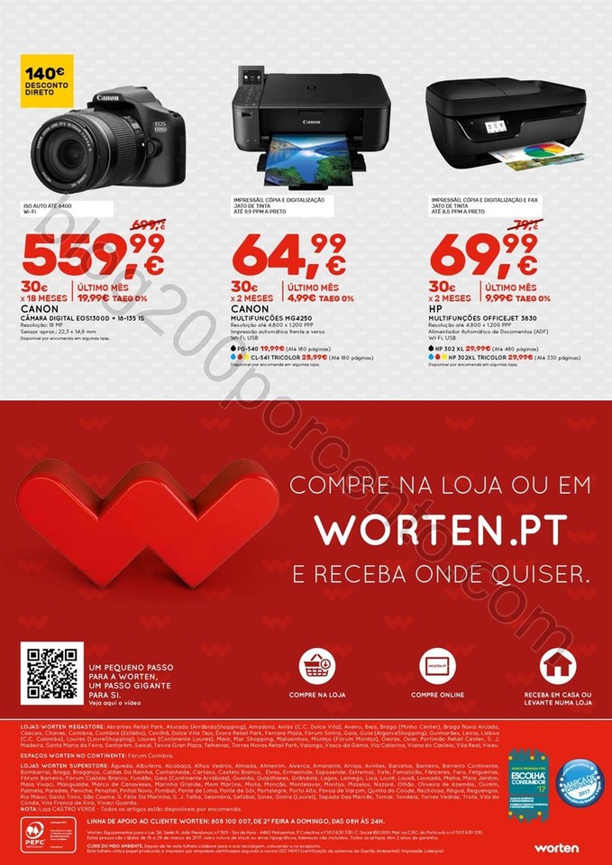 Antevisão Folheto WORTEN Promoções de16 a 29 ma