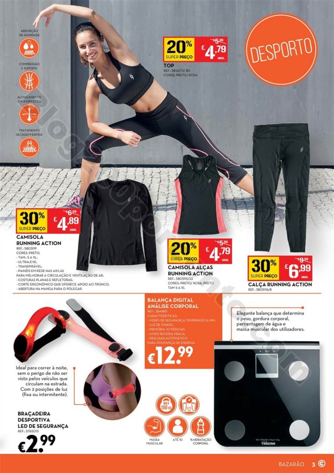 Antevisão Folheto BAZARÃO Promoções de 3 a 9 a