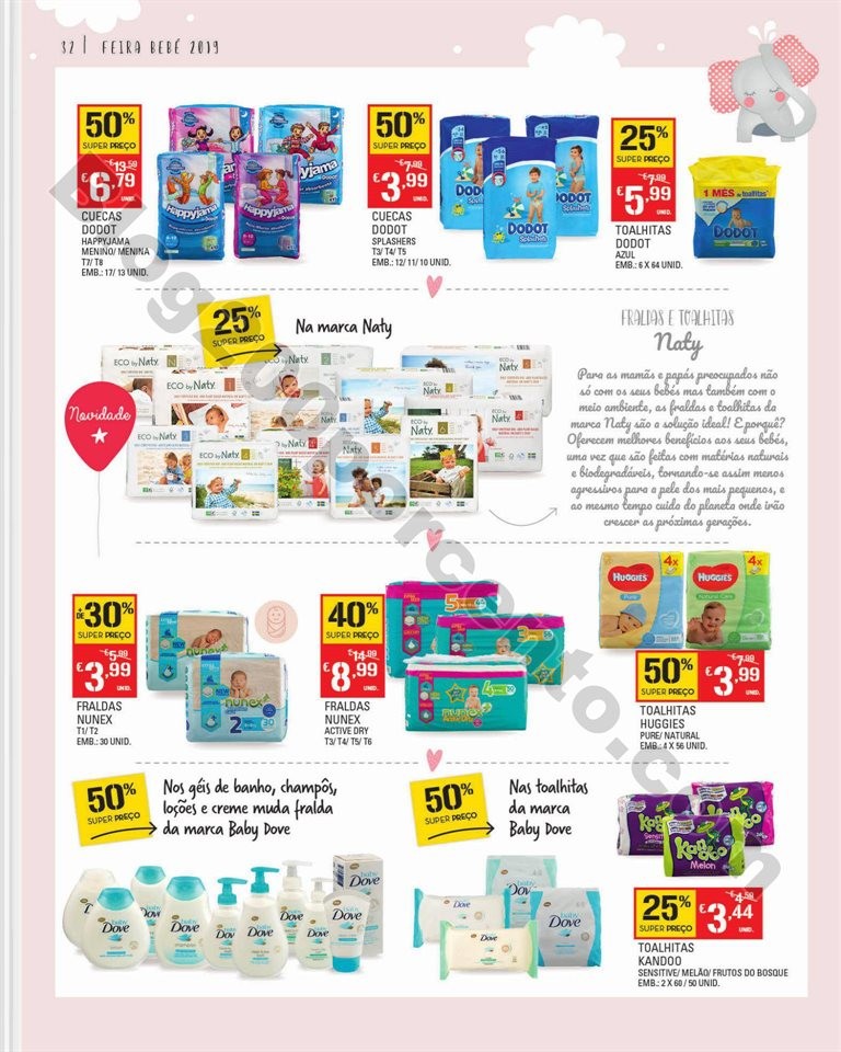 Feira Bebé CONTINENTE Promoções de 7 a 28 janei