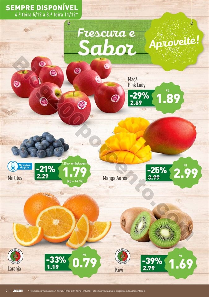 Antevisão Folheto ALDI Promoções a partir de 5 