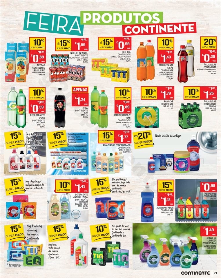 Antevisão Folheto CONTINENTE Madeira Promoções 