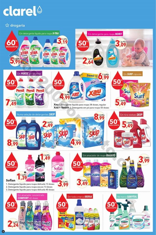 Antevisão Folheto CLAREL Promoções de 9 a 22 ma