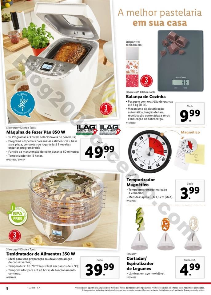 Antevisão Folheto LIDL Bazar Promoções 7 e 13 o
