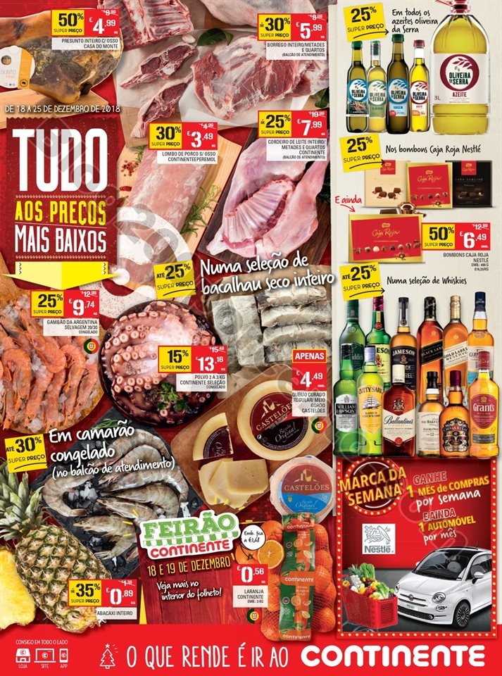 Antevisão Folheto CONTINENTE Promoções de 18 a 