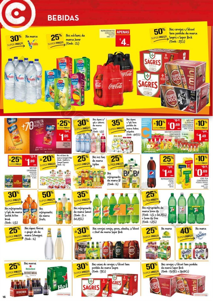 Antevisão Folheto CONTINENTE Promoções de 30 ab