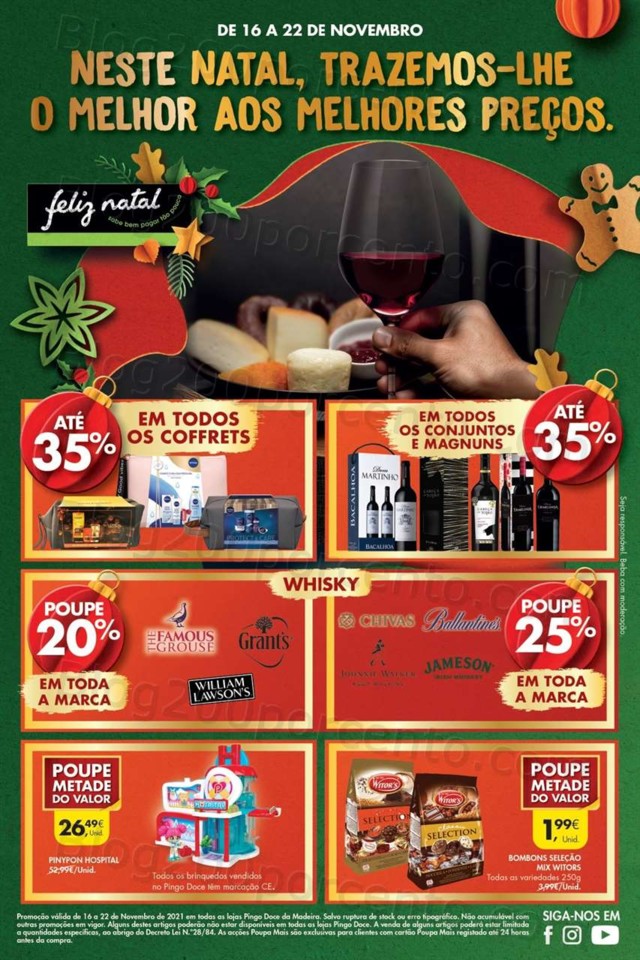 Folheto PINGO DOCE Madeira Promoções de 16 a 22 