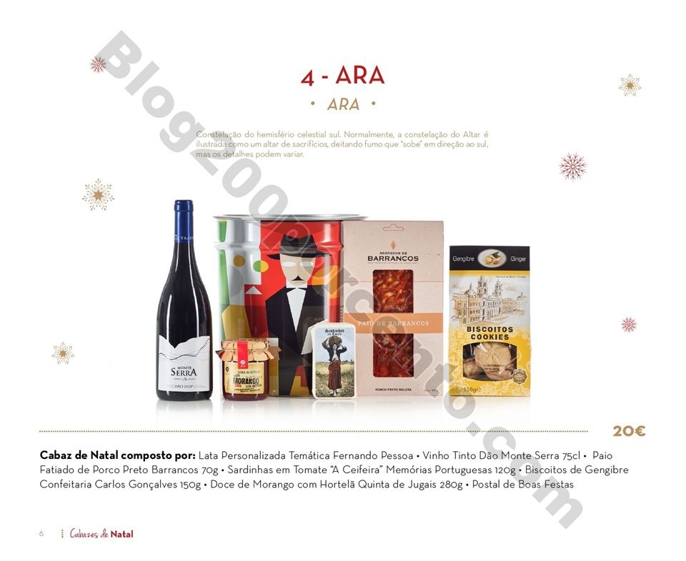Antevisão Folheto CONTINENTE Cabazes de Natal 201