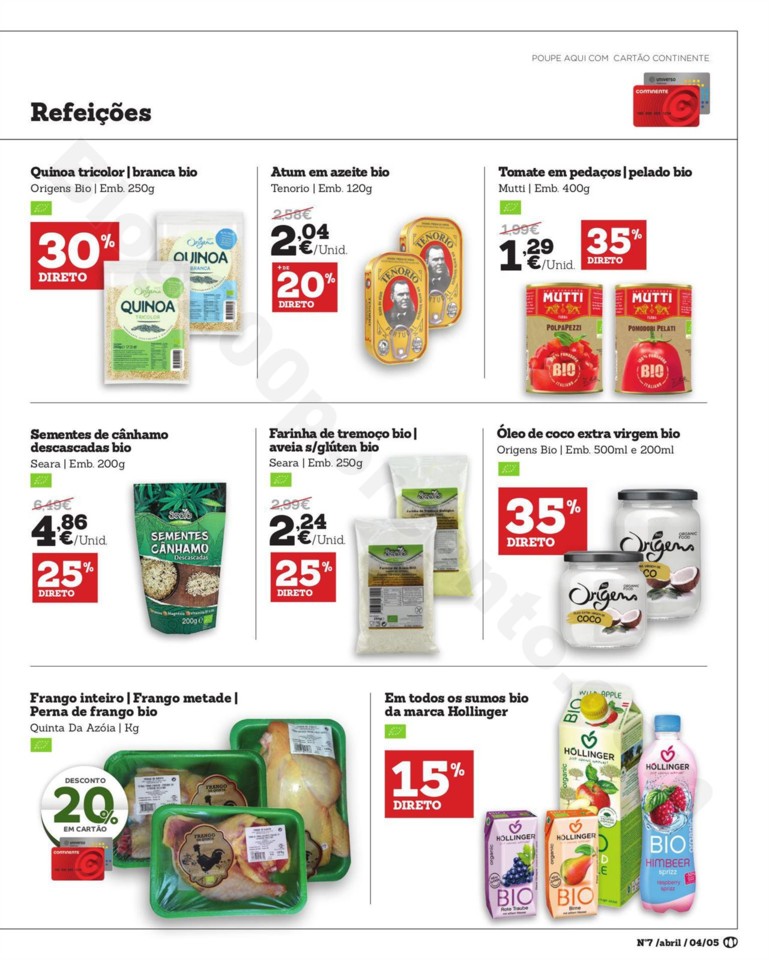 antevisão folheto go natural promoções de 26 ma