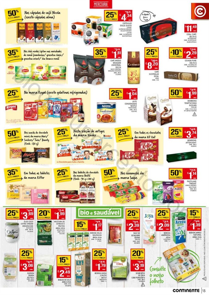 Antevisão Folheto CONTINENTE promoções de 14 a 