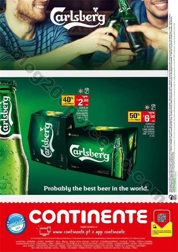 Antevisão Folheto CONTINENTE Mariscos e Cervejas 