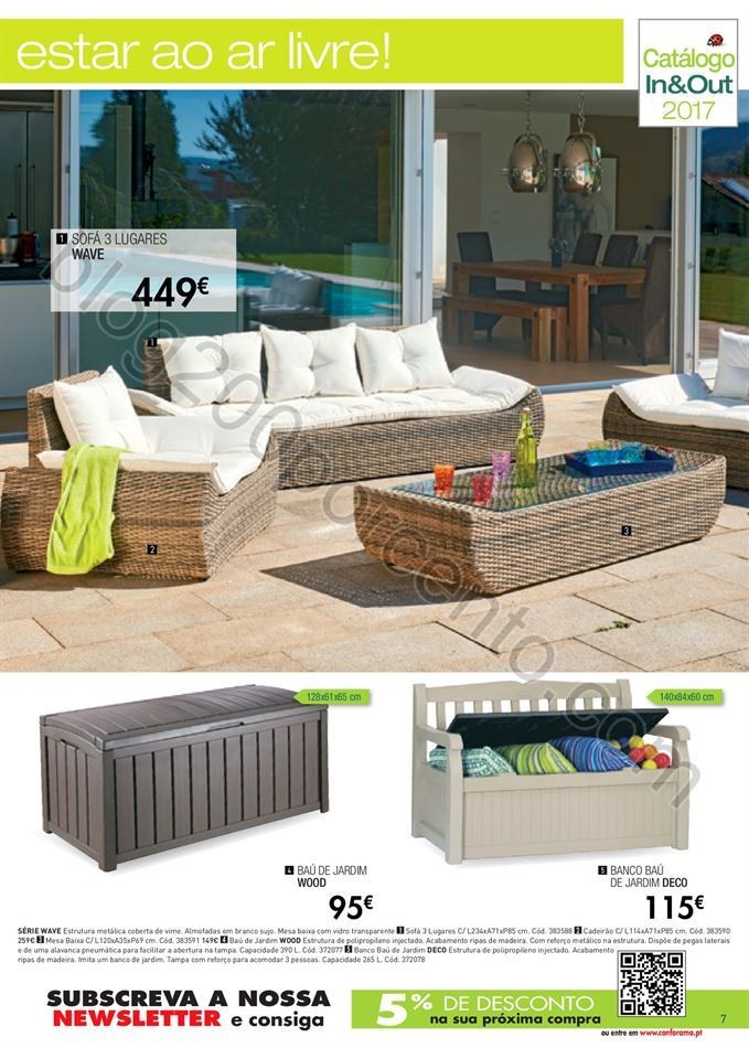 Antevisão Folheto CONFORAMA In&amp;Out de 6 abril a 2