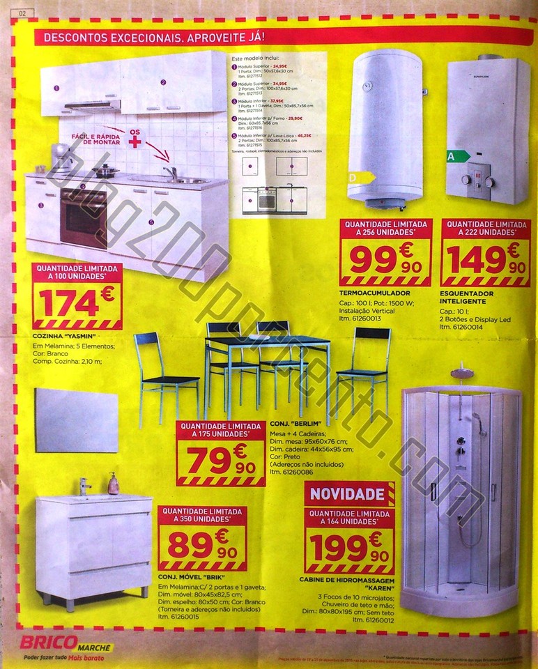 Antevisão Folheto BRICOMARCHÉ Promoções de 17 