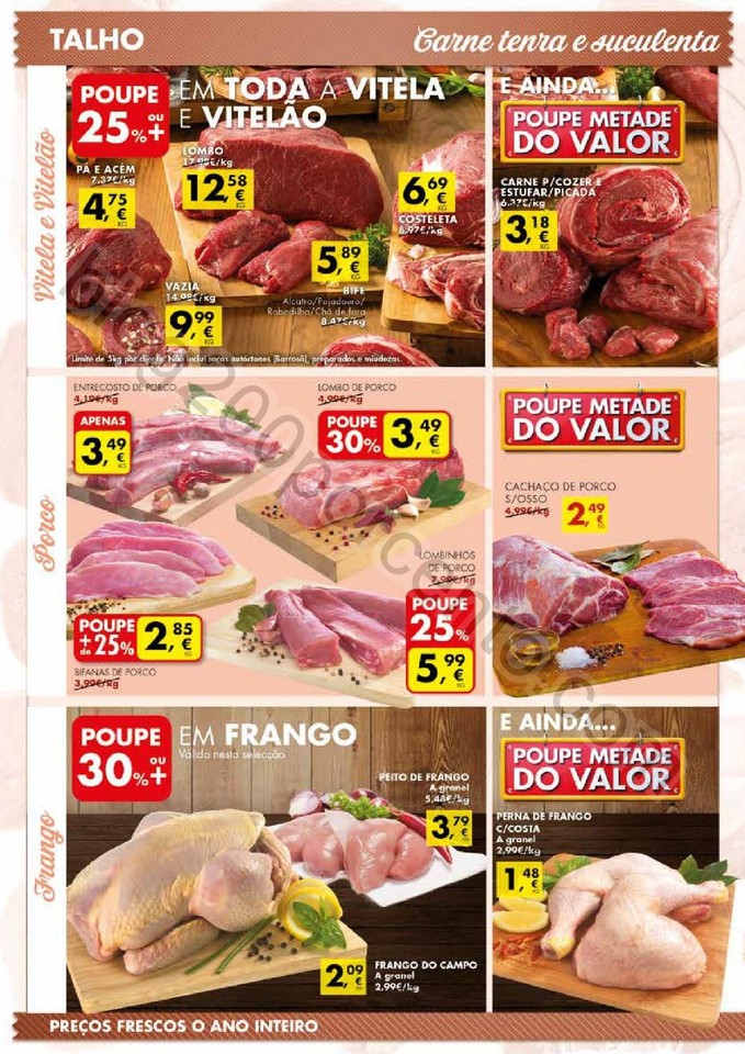 Antevisão Folheto PINGO DOCE Frescos promoções 