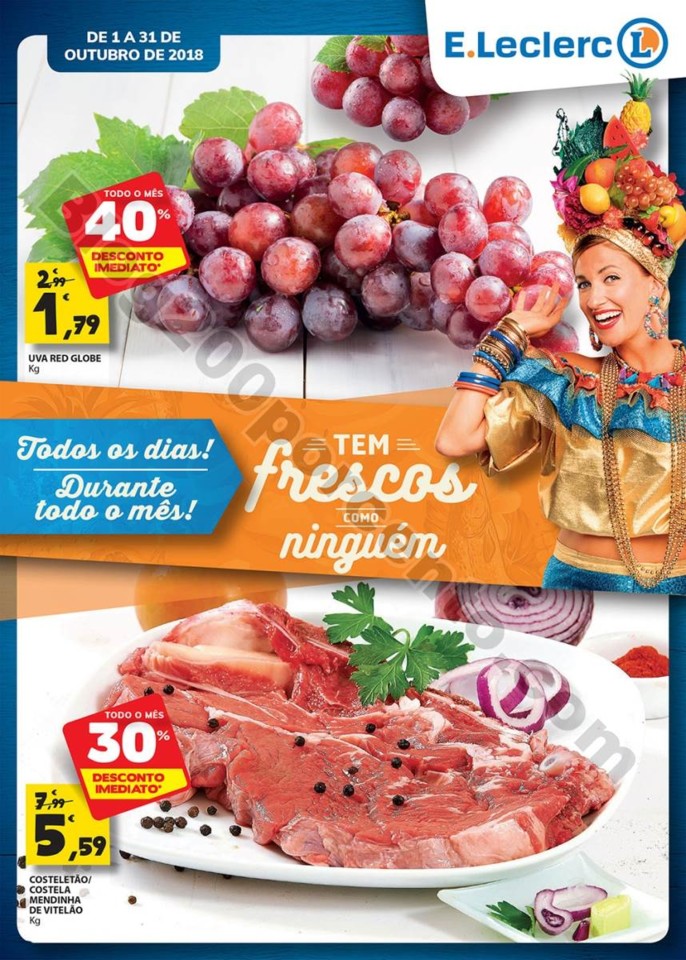 Antevisão Folheto E-LECLERC Frescos promoções d