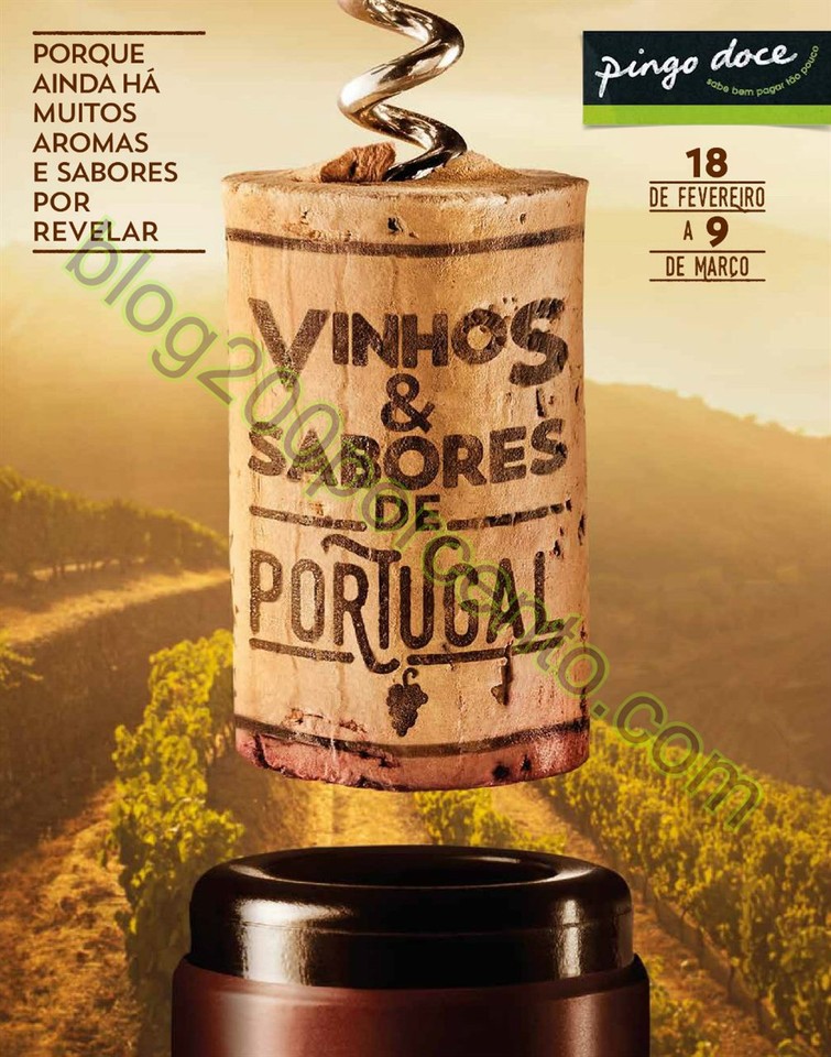 Antevisão Folheto PINGO DOCE Vinhos e Sabores de 
