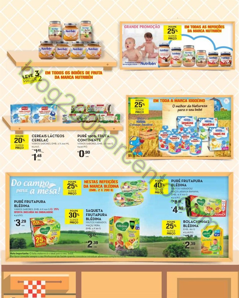 Antevisão Folheto CONTINENTE Feira Bebé de 12 a 