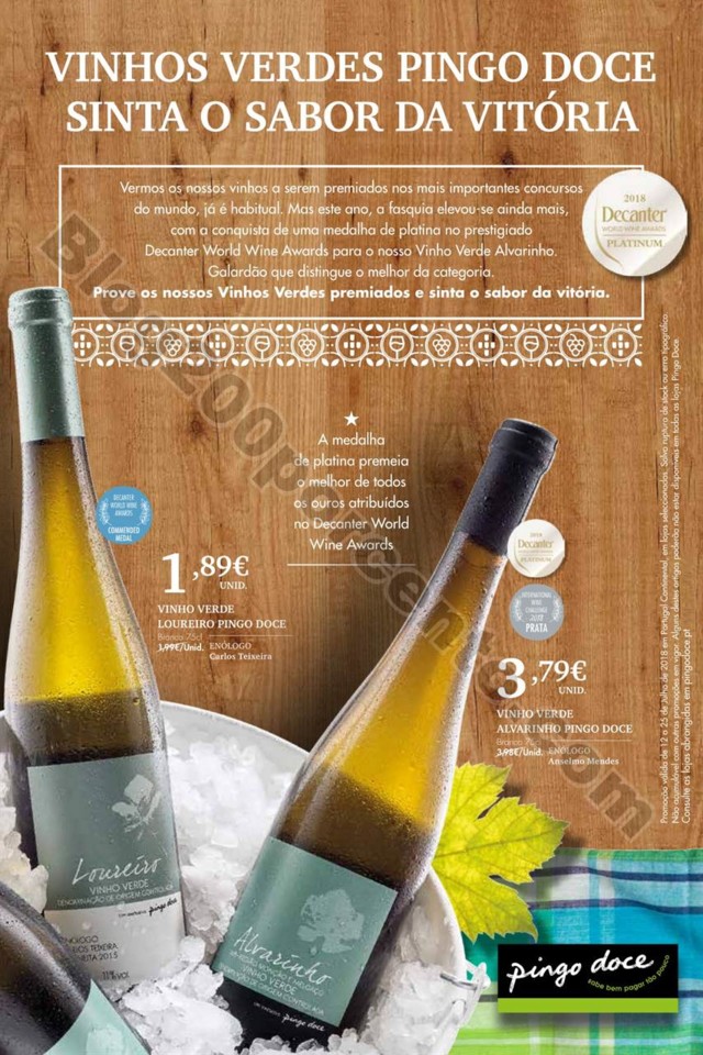 Antevisão Folheto PINGO DOCE Vinhos Verdes Promo