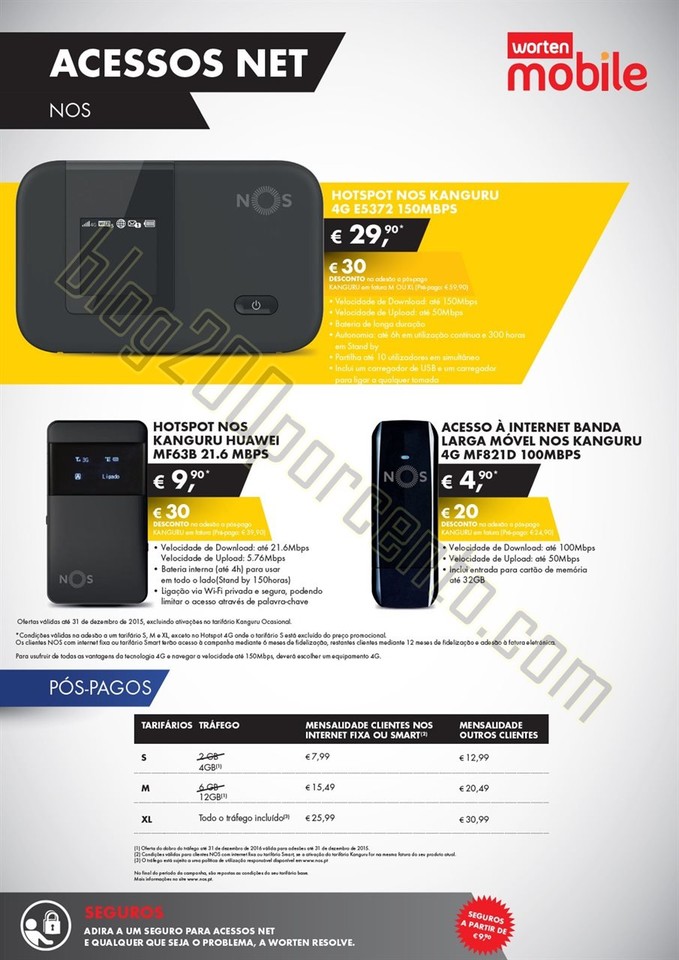 Novo Folheto WORTEN Mobile promoções de 3 a 31 d