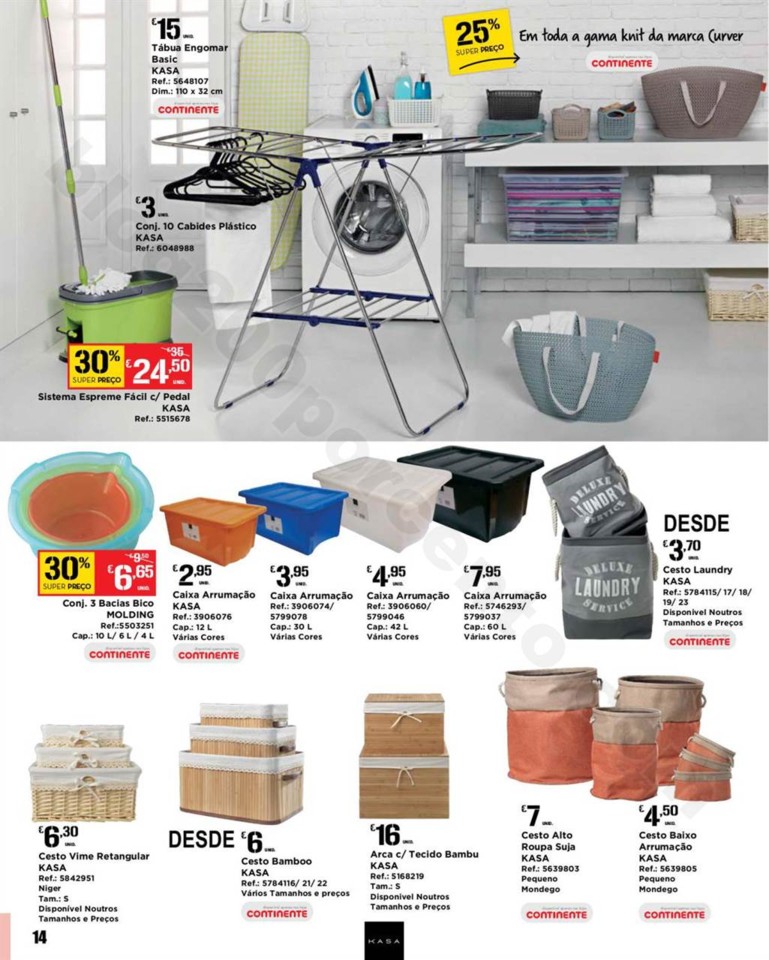 Antevisão Folheto CONTINENTE Casa Outono promoç