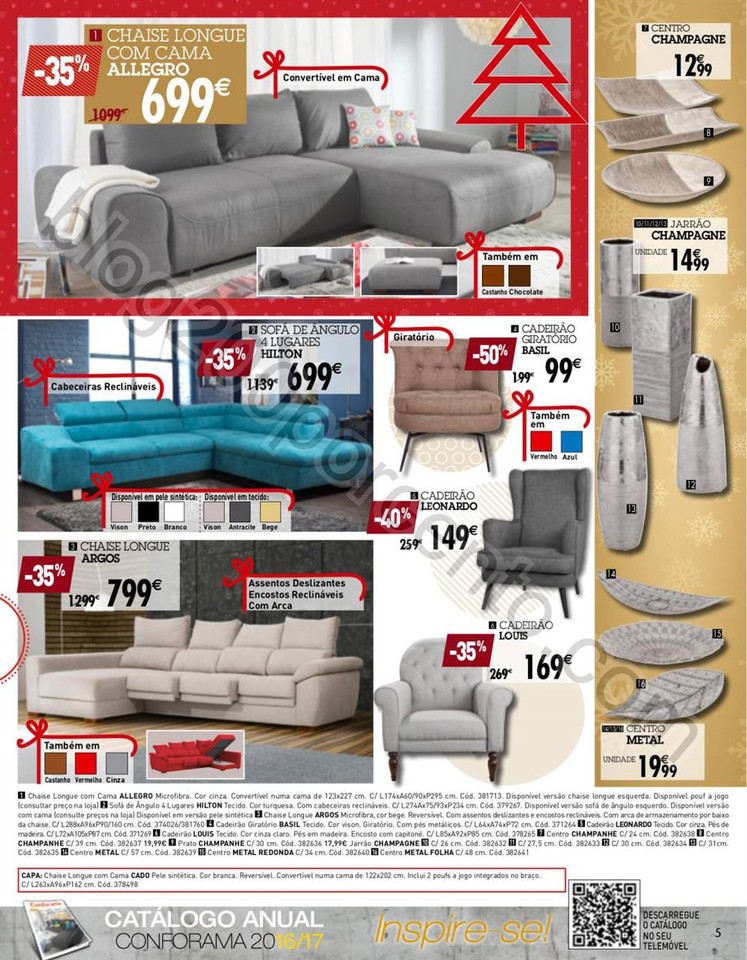 Antevisão Folheto CONFORAMA Natal Promoções de 