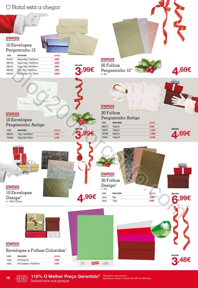Antevisão Folheto STAPLES Promoções de 28 novem