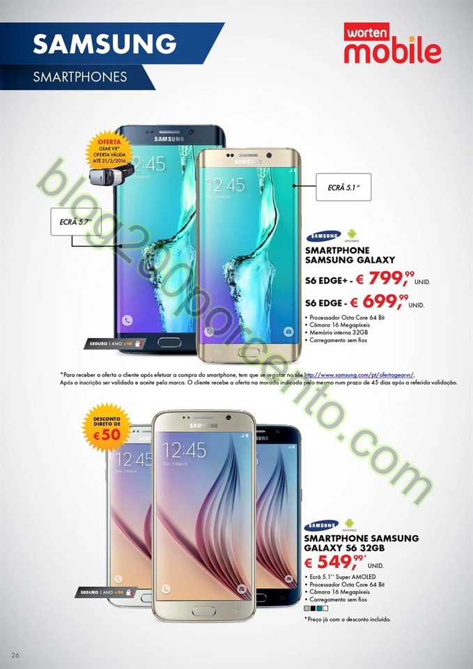 Antevisão Folheto WORTEN Mobile de 4 fevereiro a 