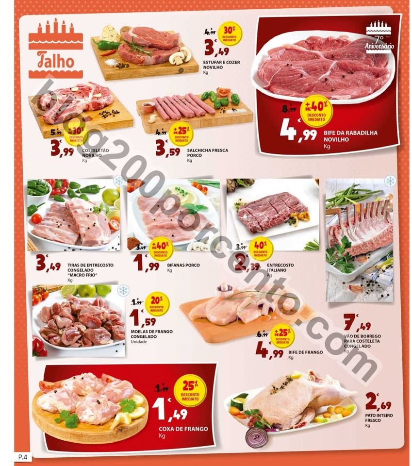 Antevisão Folheto E-LECLERC Aniversário Rana de 