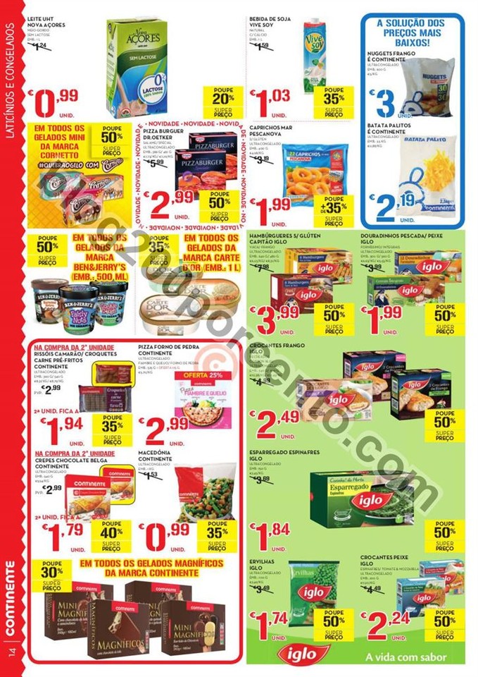 Antevisão Folheto CONTINENTE - MODELO Madeira de 